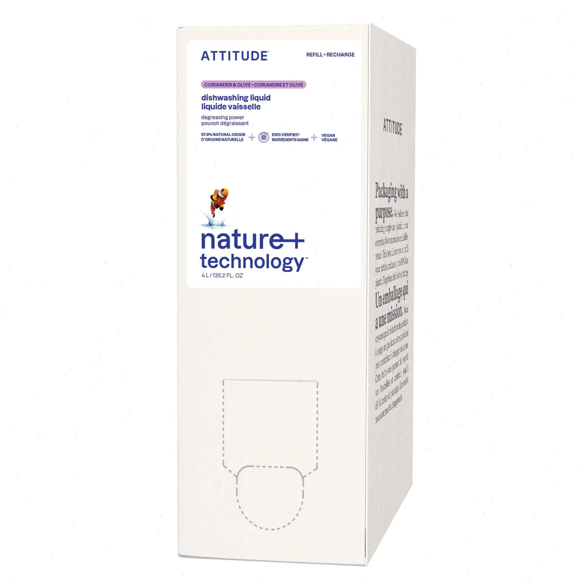 Dish Soap Coriander & Olive-Eco-Refill 135.26 FL. OZ.